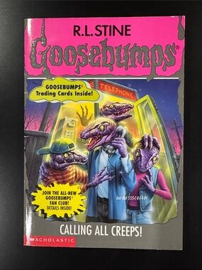 Goosebumps #50: Calling All Creeps! - Vintage Scholastic Paperback Novel